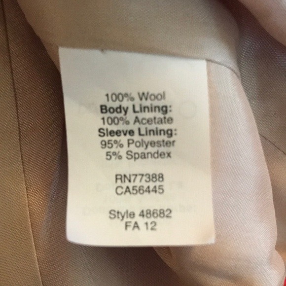 JCrew blazer red available. Camel SOLD. - Picture 6 of 8